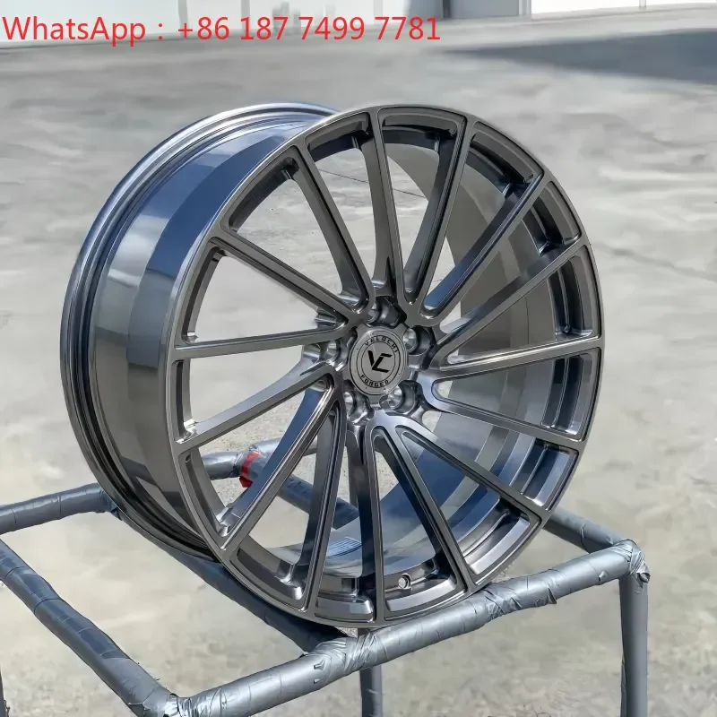 VLC Custom 17-24 Inch Polished Lightweight Aluminum Alloy 1-Piece 5x112 5x114.3 5x120 Car Rims Forged Wheels for 5 6