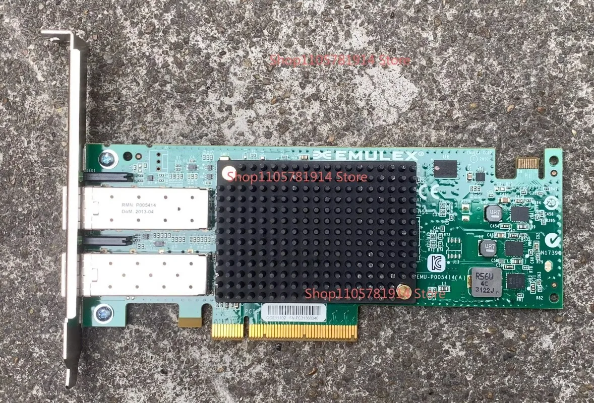 For The Original IBM 10 Gigabit Network Interface Card OCE11102 Dual SFP + Optical Port Server PCI-E Network Interface Card