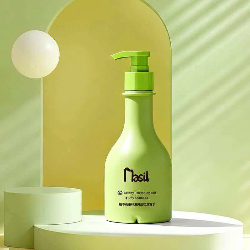 Masil plant extract fragrance scalp makes shampoo fluffy for men and women Refreshing Smoothing Hair Care Shampoo