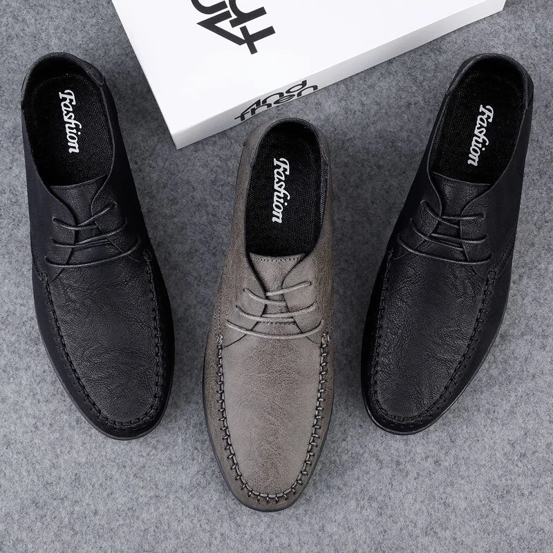 

Простая и элегантная модная нескользящая износостойкая высококачественная уличная повседневная модная мужская обувь, новая легкая