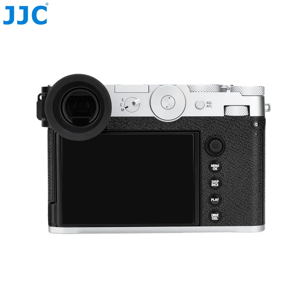 JJC Weiches Silikon-Augenmuschel-Okular für Fujifilm GFX100RF Augenmuschel-Sucherschutz, staubdicht, verlängerter Augenschutz – Detail 6