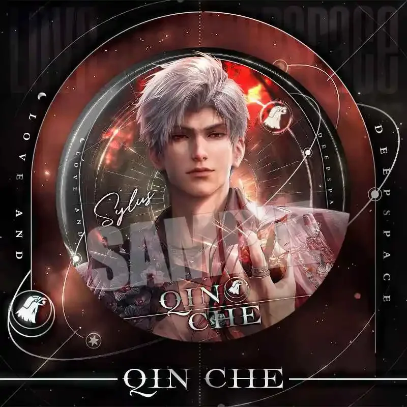 Anime amor y espacio profundo Zayne Rafayel Sylus Xavier insignia de Cosplay broche Pins Bedge colección de colgantes de dibujos animados