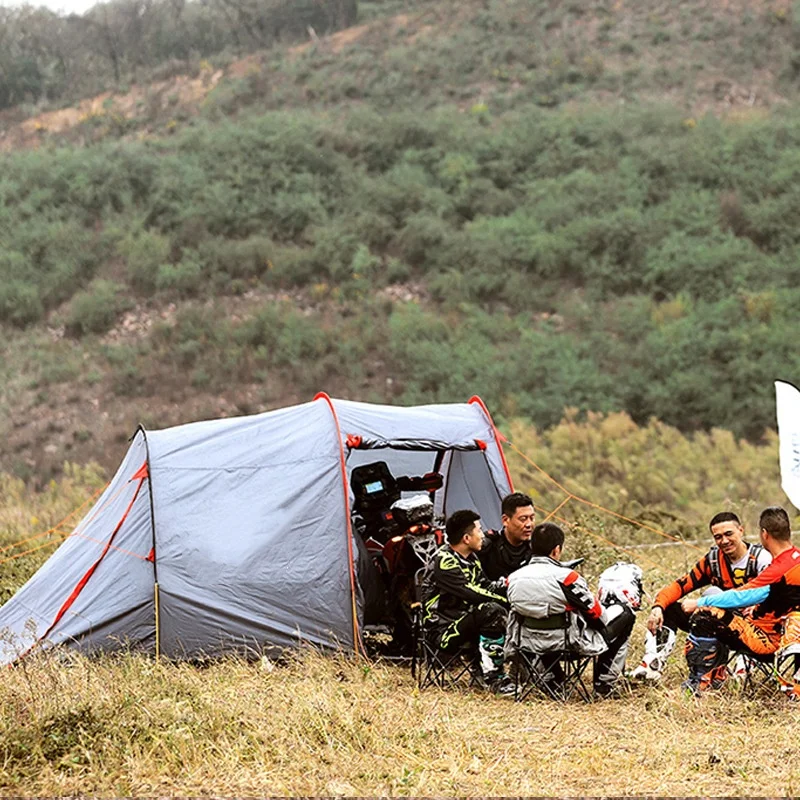 Motorcycle Single and Double Person Camping Travel Cycling Outdoor Hiking Travel Tent Waterproof Windproof Rainproof Super Light