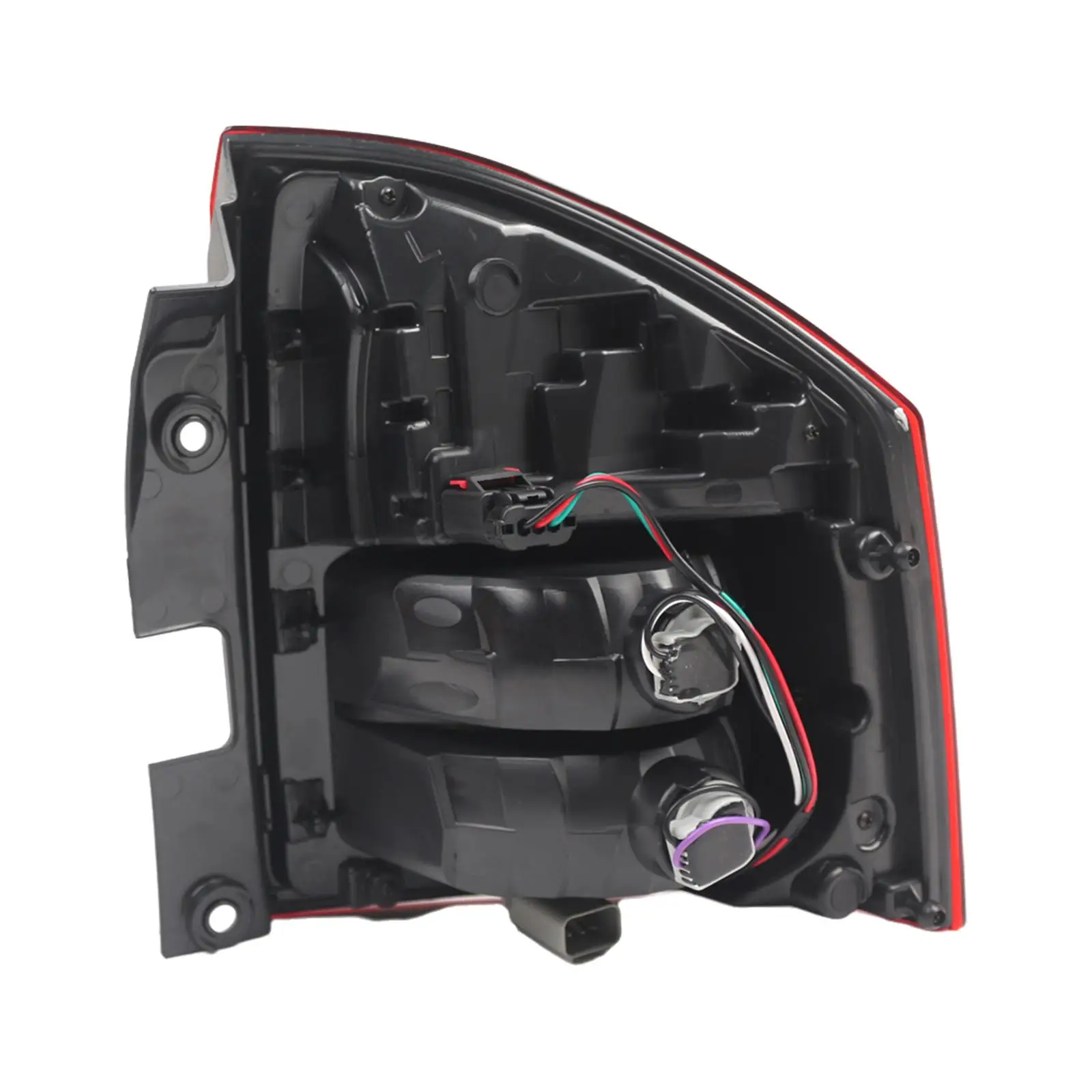 

Right Rear Tail Light Assembly Red White Plastic Car Parts for Jeep Compass 2014 2015 2016 2017 Upgrade