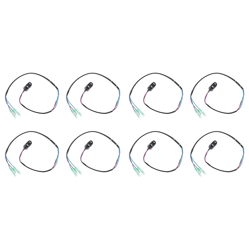 

8X Boat Trim & Tilt Switch Assembly For 4 Stroke Motor Outboard Remote Controller 703-82563-02-00 703-82563-01