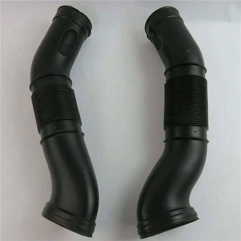 2X ซ้ายและขวาชุดท่อดูดอากาศ 2000-2006 สําหรับ MERCEDES W215 W220 S430 S55 CL500-N25R