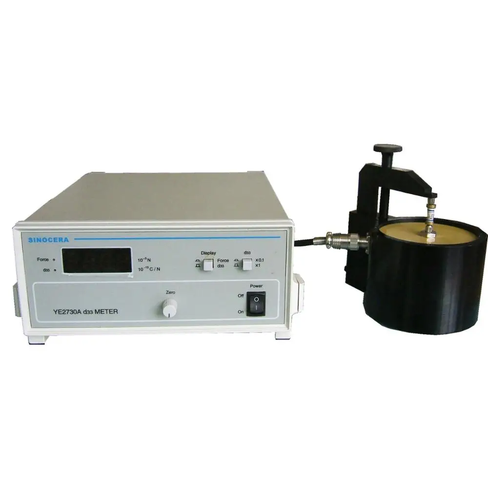 Quasi-static piezoelectric D33 tester