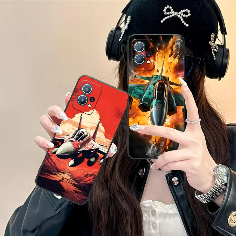 

Anime AirForce Plane Mobile Phone Case for Huawei P60 P50 P40 P30 P20 P10 P9 P8 Pro Lite Plus Colour Printing Protective Luxury