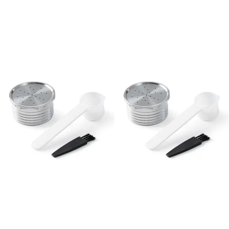 A19F-2X For Essse Espresso Caffe - S.12 Machine Stianless Steel Reusable Coffee Capsule Espresso Coffee Filter Pods