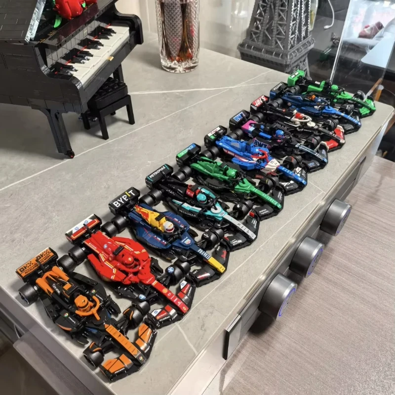 

2025 new model 77242-77251 (2601PCS) sports car building block toys for boys' Christmas and Halloween birthday gifts