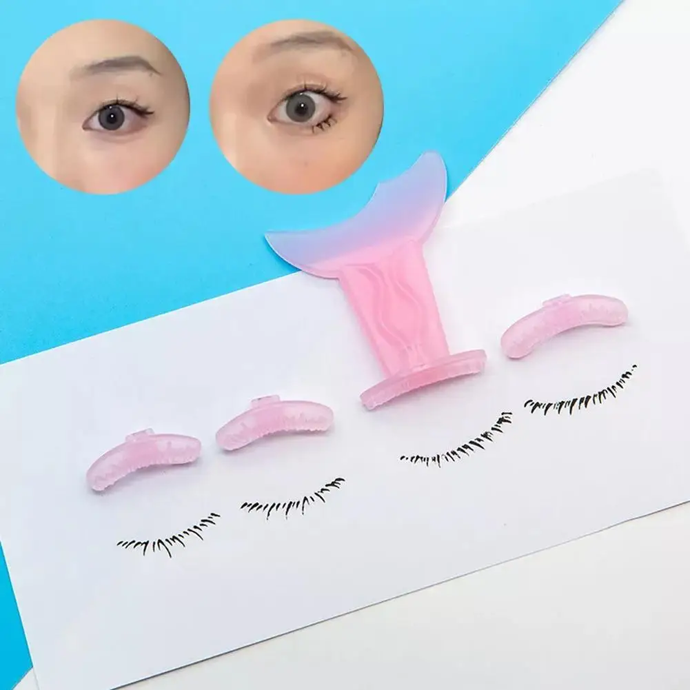 Eyeliner Eyelash Assistant Eye Lower Eyelash Stamp Makeup Tool Multi-purpose For Beginner Crescent-shaped Baffle