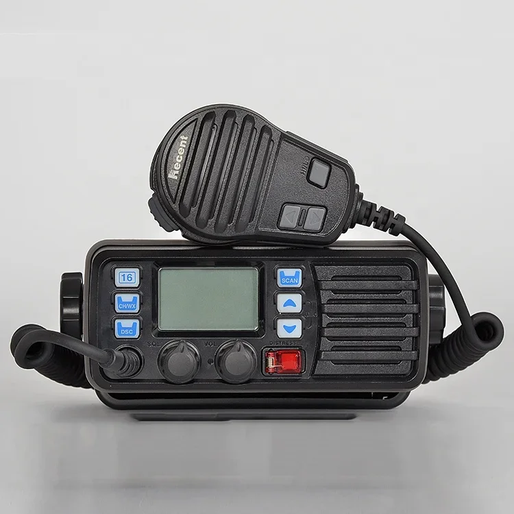 RS-507M 해양 해양 선박 라디오, VHF 바다 라디오 플로트 진동 배수 DSC 클래스 D NOAA, IPX7 방수, 88 채널