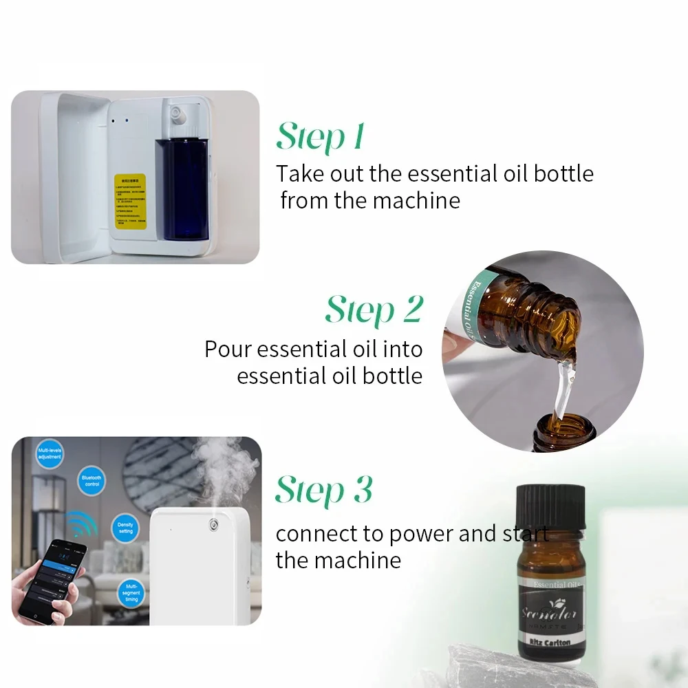 5ML Essential Oils For Aroma Diffuser High Concentrated Scented Oil Good Smell Home Car Air Freshener Hotel Fragrance Diffuser