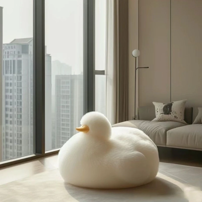Cole duck shape lazy sofa fairy bedroom sofa cute  fashion trend