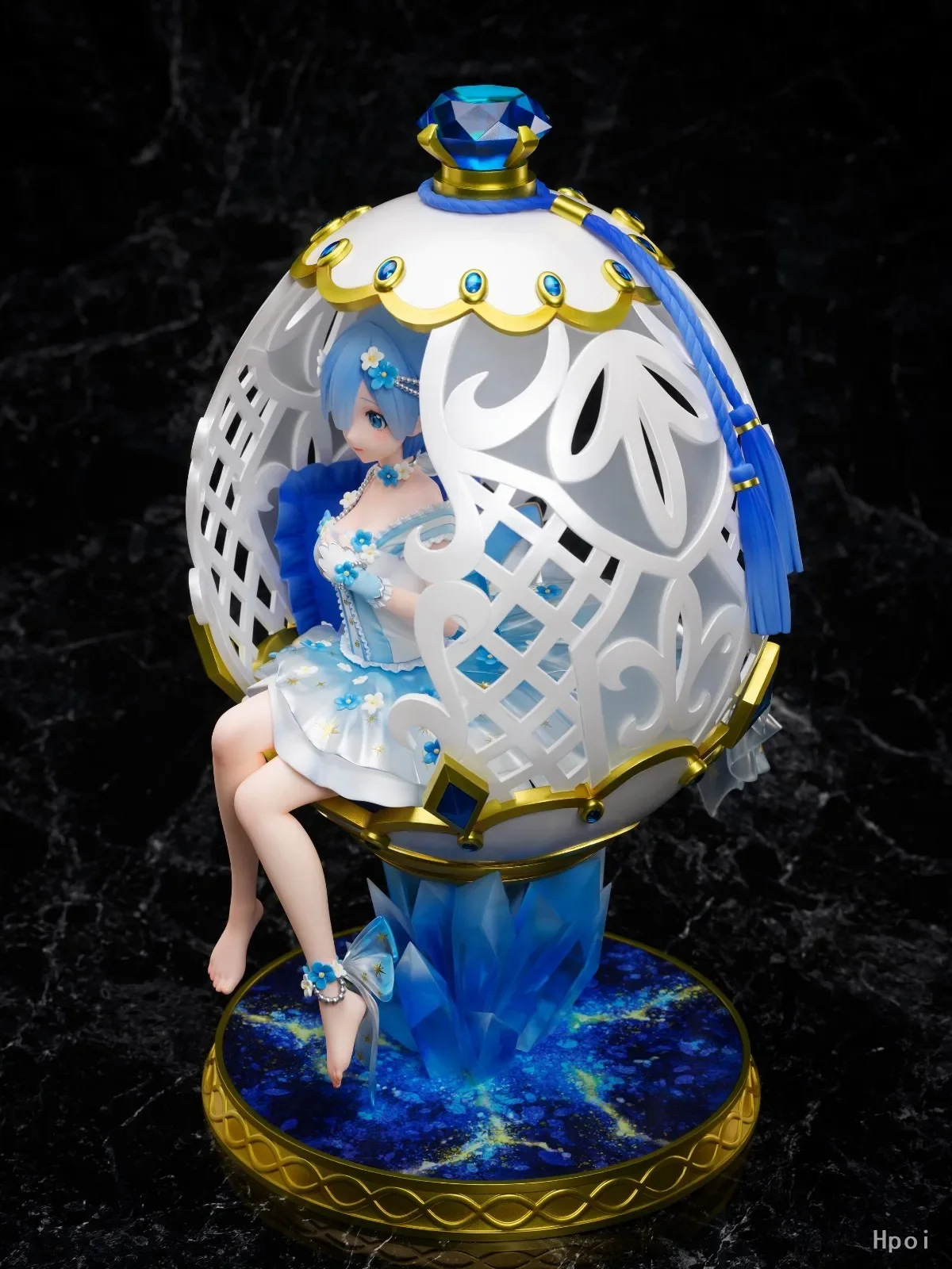 【Original】F:NEX Re: vida un mundo diferente de Zero Remu huevo tallado arte 1/7 escala modelo de juguete