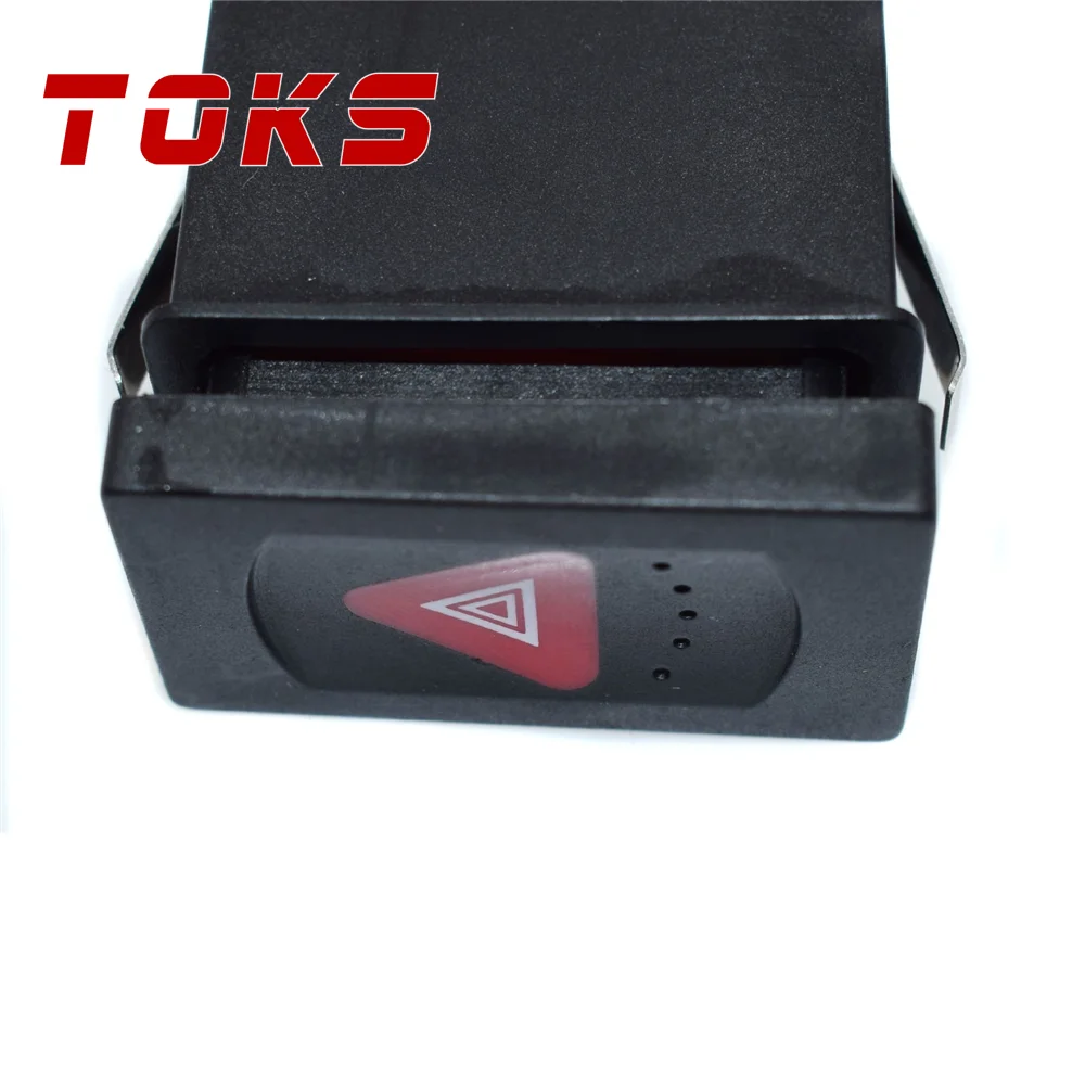 

TOKS 3B0953235D Warning Emergency Hazard Light Switch Button For VW Passat 3B2 3B3 3B5 3B6 1996-2005 Auto Parts 3B0953235B