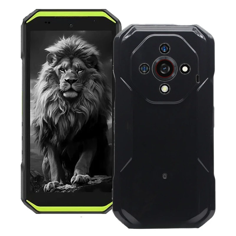 Dla Ulefone Armor X32 Pro Miękkie etui na telefon TPU dla ULEFONE ArmorX32 X32Pro Przezroczysta czarna osłona Silikonowa powłoka ochronna Coque Shell — zdjęcie produktu 5