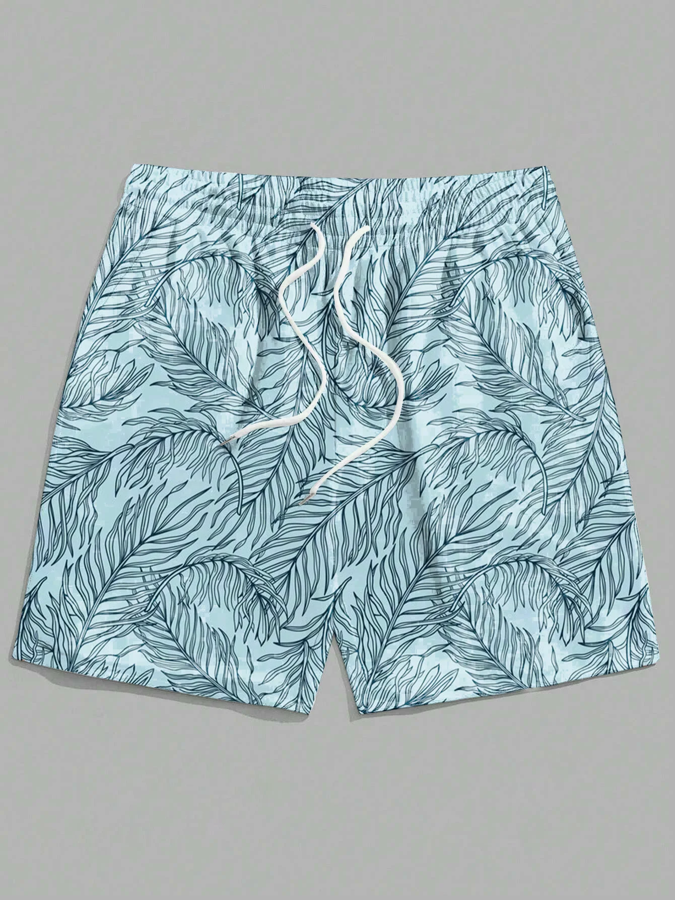 

Мужские гавайские плавки с 3D-принтом растений, быстросохнущие пляжные шорты для активного отдыха и спорта, модные мужские шорты