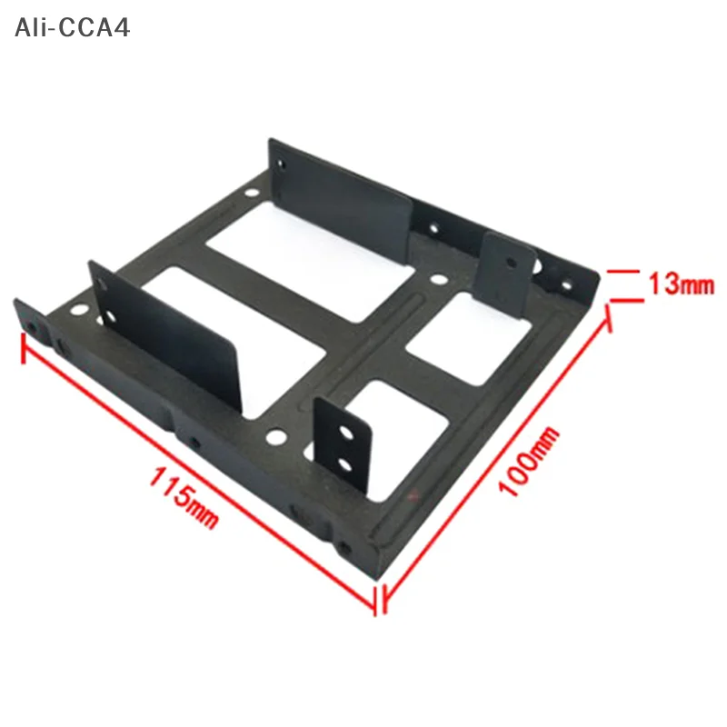 CCA4-Desktop 2.5 To 3.5 Hard Drive Dual Desktop SSD Mounting Bracket Internal Adapter