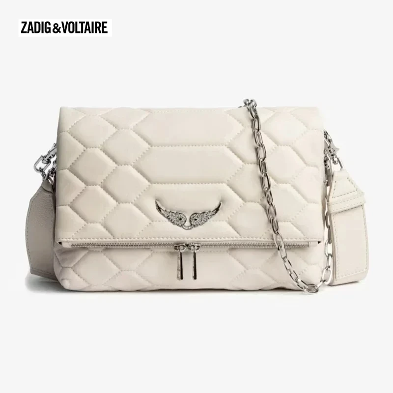 ZADIG & VOLTAIRE Shoulder ZV Bags For Women Crossbody Decoration Chains Straps Flap Zipper Sacàbandoulière femme Travel Bolsas