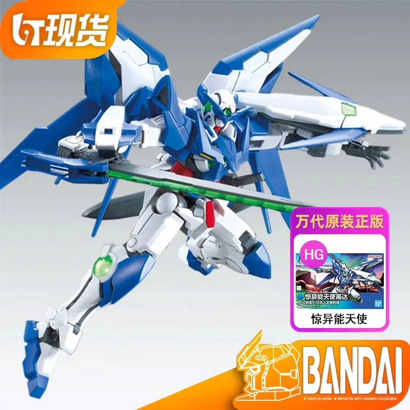 Bandai – figurines d'action originales 1/144 Hgbf 016, Exia Gundam, à collectionner, modèle d'assemblage, jouets cadeaux, en Stock
