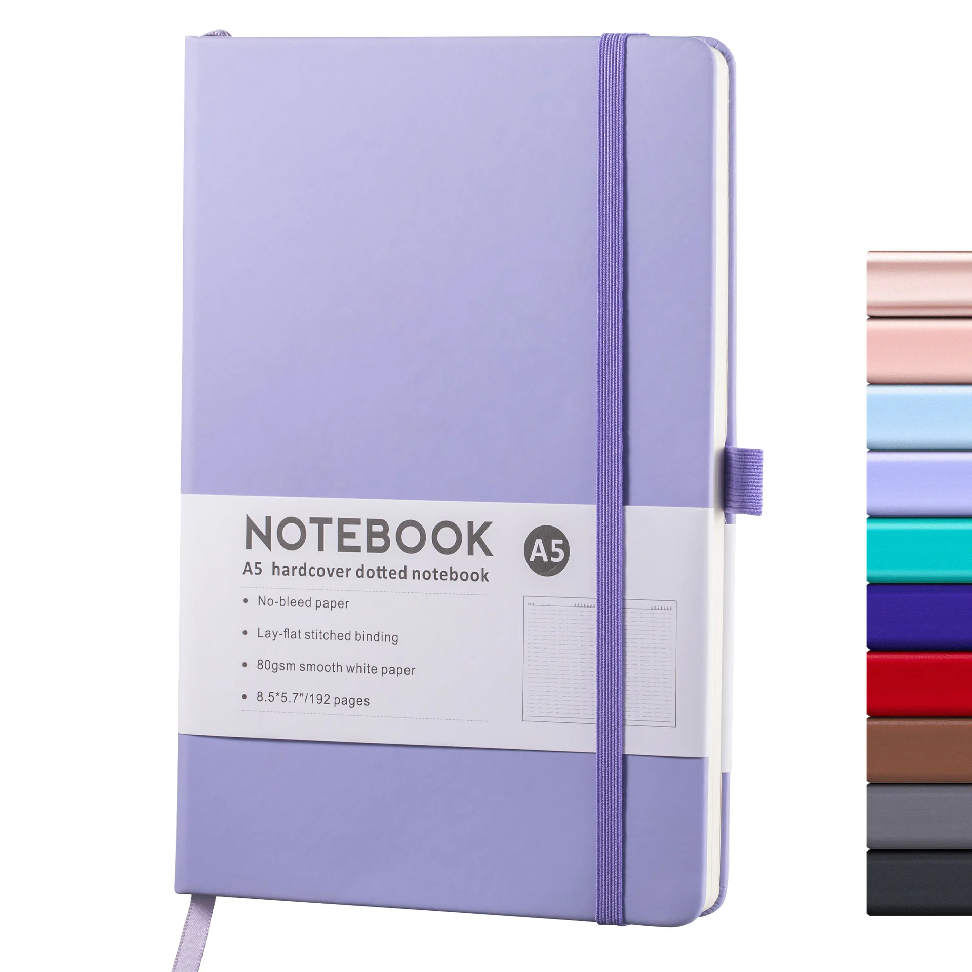 A5 Strap Notebook Business Notepad Foreign Trade Cross-Border Small Book Wholesale A6 Portable Book Office Stationery