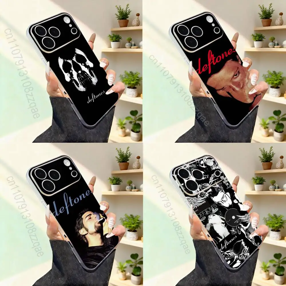 

Band D-Deftones Cool Phone Case For iPhone 17,16,15,14,13,12,11,Pro,Max,Plus,Mini,SE4,E Magnetic For Magsafe Wireless