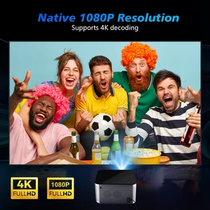 Magcubic Android 11 4K Smart Projector 580ansi 1920*1080p Full HD WiFi6 BT5.0 Allwinner H713 Home Cinema Control Theatre 11 Hauptumsatz von Ambilight für Netflix - №7