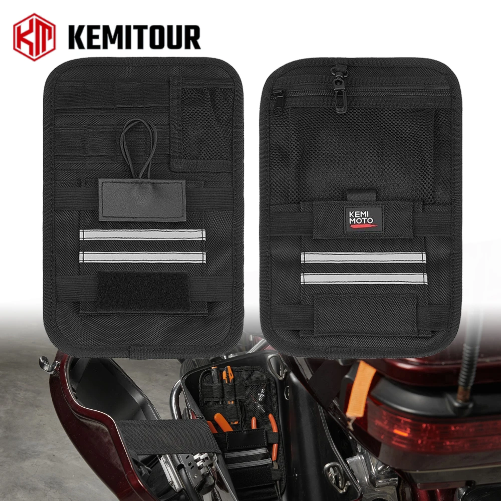 Touring Saddlebag Organizers Bag Universal for Touring Models Street Glide Road Glide Road King Motorcycle Saddle Bag Organizers