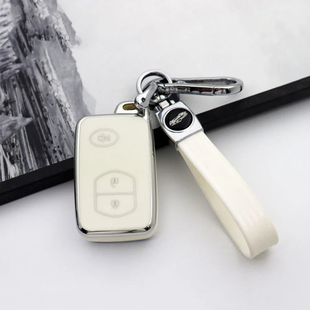 TPU Car Remote Key Case for Toyota Prius 30 Alpha Aqua Land Cruiser Auris for Lexus LC 200 Key Cover Holder 2012 - 2014