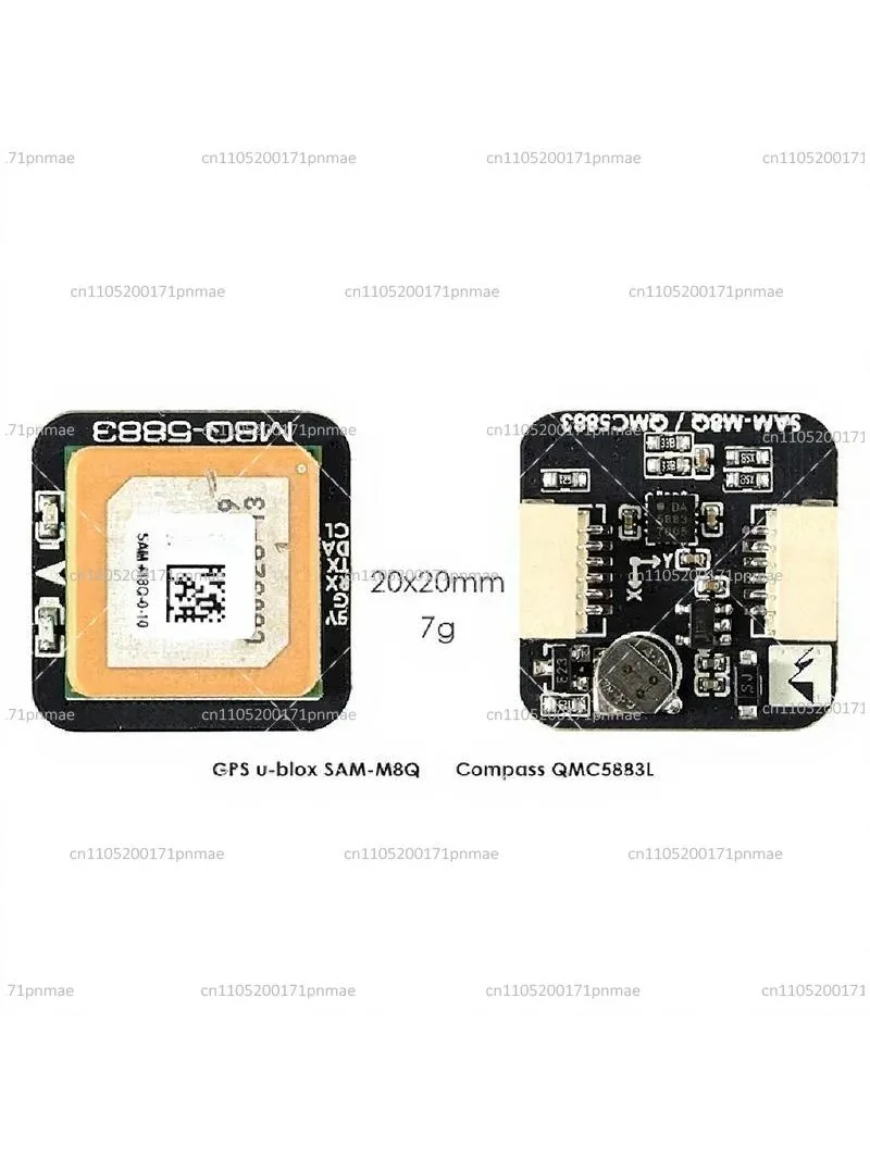 GPS Compass Module Fixed Wing M8Q-5883 Flight Controller Navigation Sensor