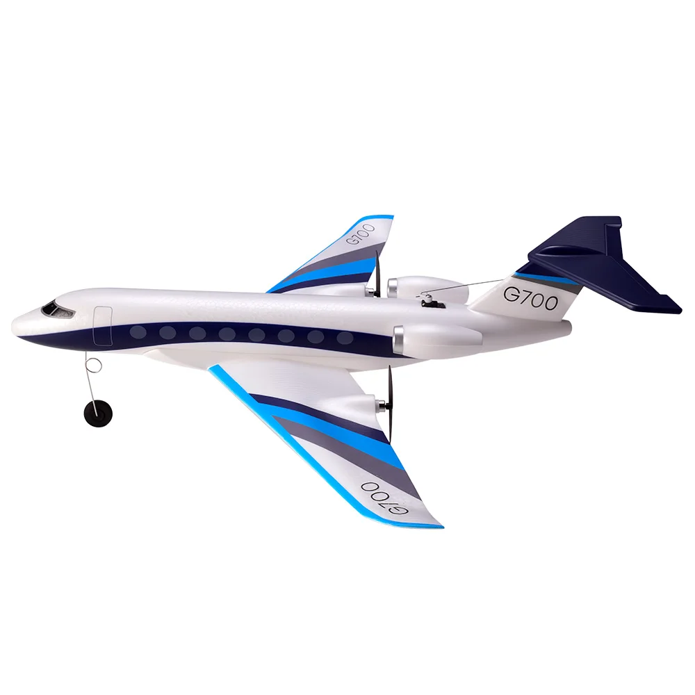 9IMOD RC Glider Plane 2.4GHz RC Private Jet EPP Foam Dual Motor Gyro Stabilization Hand Throw Ground Takeoff 20Min Flight