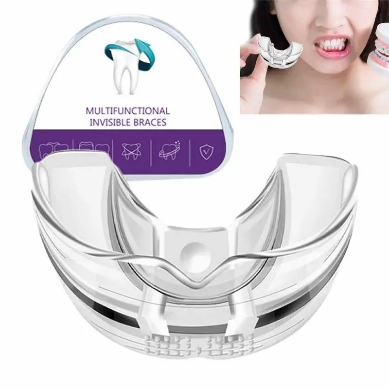 Tandorthodontische Beugels Volwassen Strapless Mondbeschermer Volwassen Tand Orthodontische Beugels Harde En Zachte Tanden Tand Aligners Trays