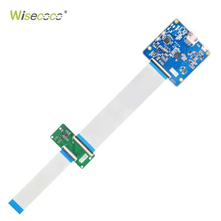 Wisecoco papan pengontrol Mipi Panel Raspberry Pi otomotif Ips Bar melar layar lebar tampilan Lcd Tft 8.8 inci 1920x480