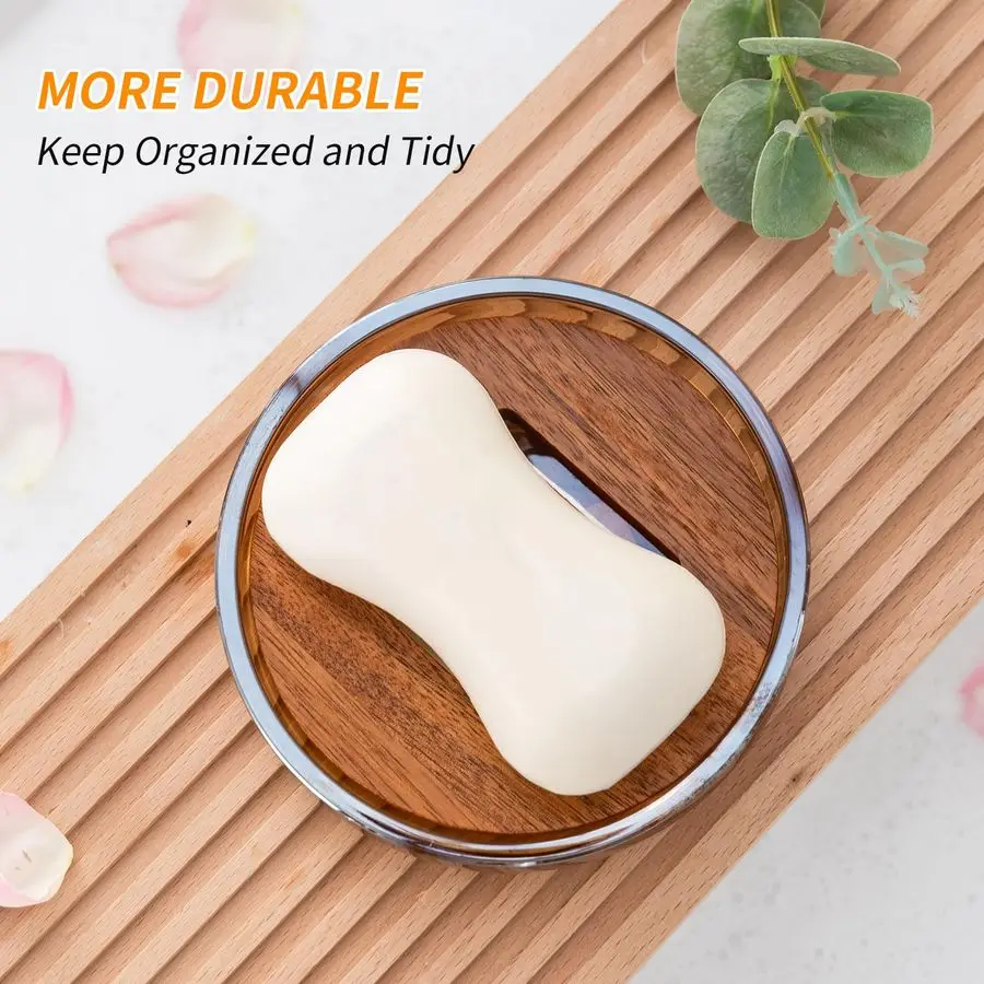 

Набор из 5 предметов для ванной комнаты: золотые стеклянные аксессуары, дозатор для лосьона и мыла из прочного стекла и дерева (4 мм), флакон для ароматерапии