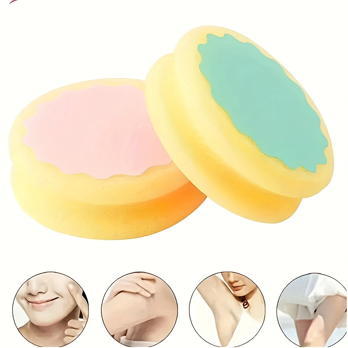 1Pc Magic Painless Hair Removal Depilation Strips Soft Sponge Pad Depiladora Facial Body Hair Remover Tool Depilator