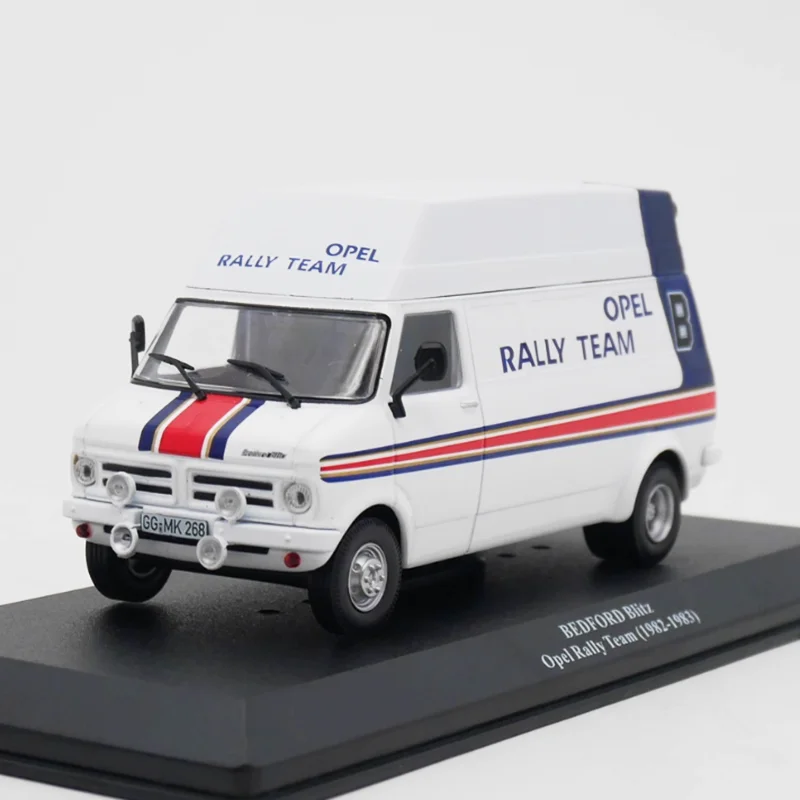 IXO Diecast 1:43 مقياس سبيكة Beford Blitz أوبل رالي فريق نموذج سيارة المنتج النهائي محاكاة لعبة جمع عرض ثابت #1