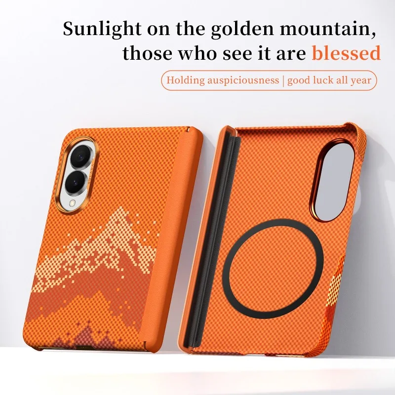 Etui Samsung Galaxy Z Fold 8 Wide z Magnetycznym Obrotowym Uchwytem, Matowe, Przyjemne w Dotyku PC, Ochronne Przed Wstrząsami, Kompatybilne z Magsafe Funda — zdjęcie produktu 4