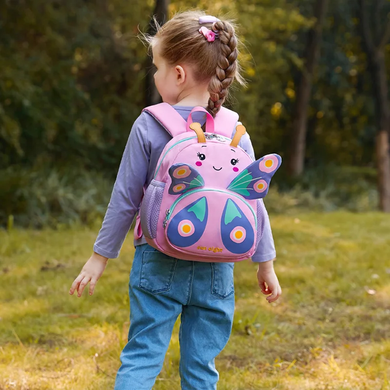 SUN EIGHT, mochilas de animales de dibujos animados en 3D para bebés, mochilas escolares para guardería, mochilas para niños, mochilas escolares