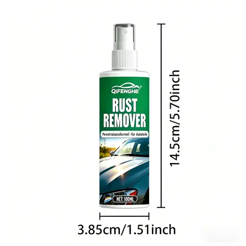 nti-Rust Protection Rust Remover, Prevents Future Corrosion on Car Parts and Metal Surfaces