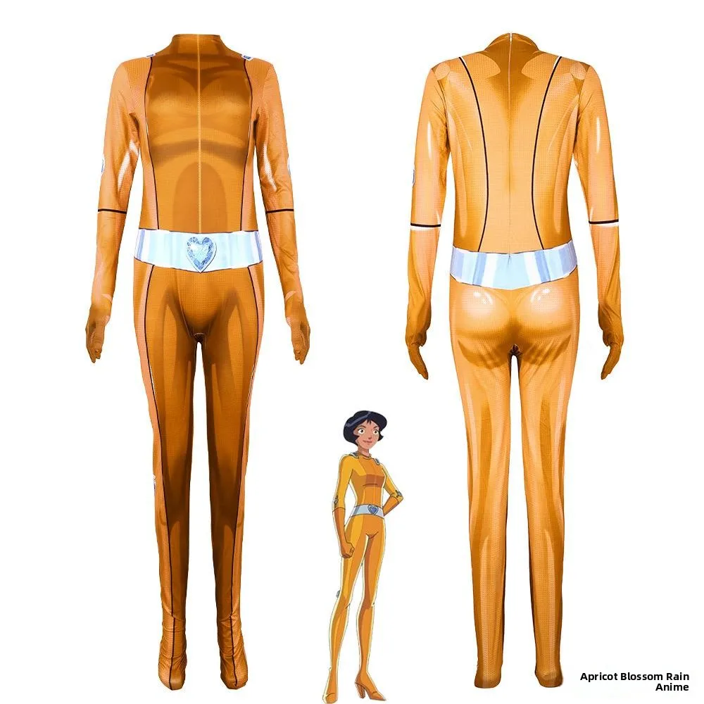 Loween Anime fille combinaison corps serré Costume Agent fille Costume 2025 automne Faion dames ethnique scène Costume