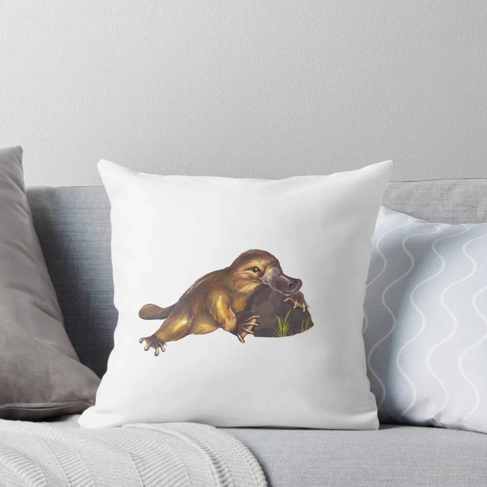 Platypus Throw Pillow Pillowcase luxury throw pillow covers pillow