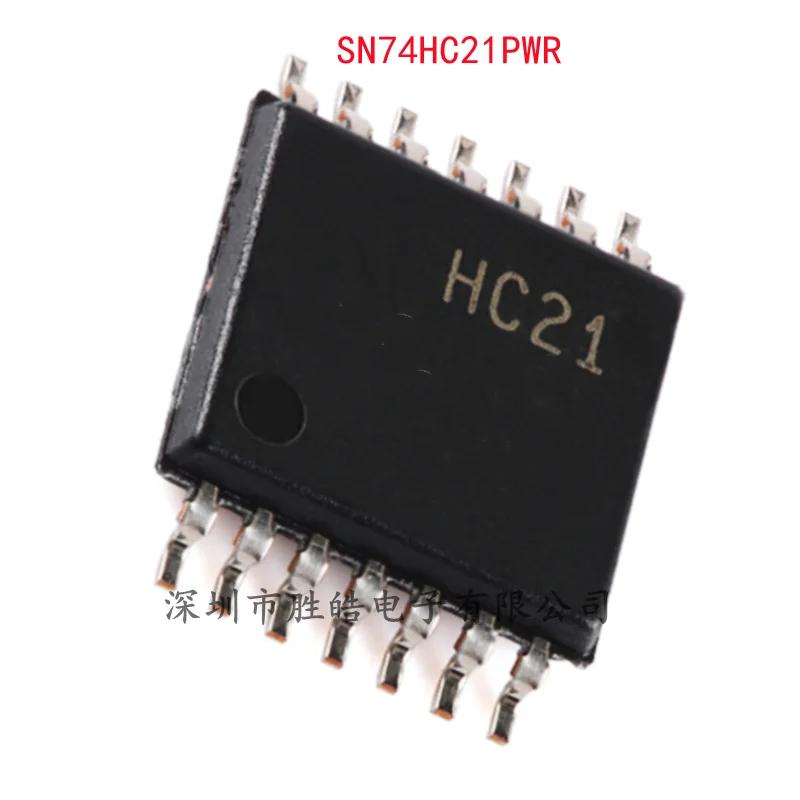 

(10 шт.) НОВЫЙ SN74HC21PWR SN74HC21 двойной 4-входной положительный с чипом затвора TSSOP-14 SN74HC21PWR интегральная схема