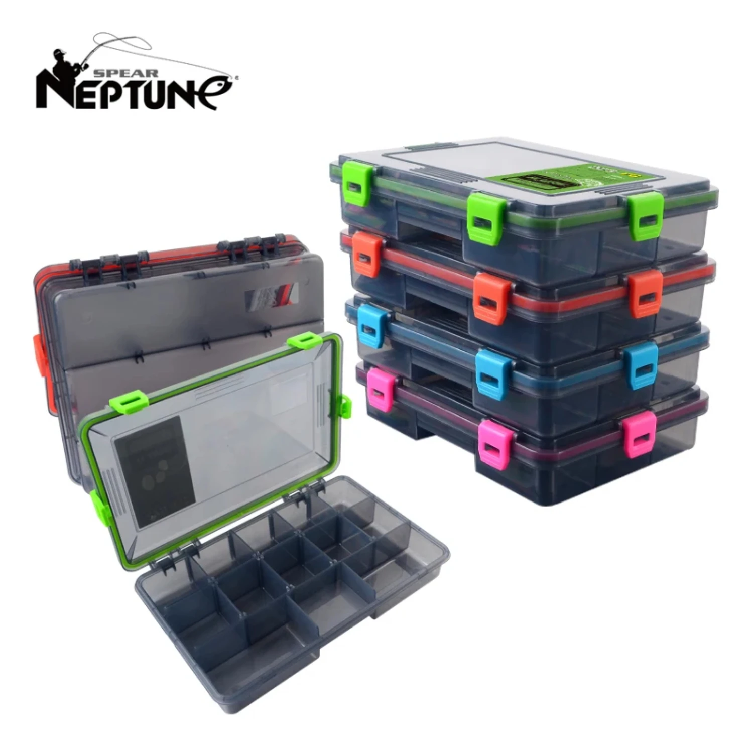 

Fishing Box Multifunctional Fish Bait Container Portable Bait Tool Box Waterproof Large Capacity Tackle Organizer Case