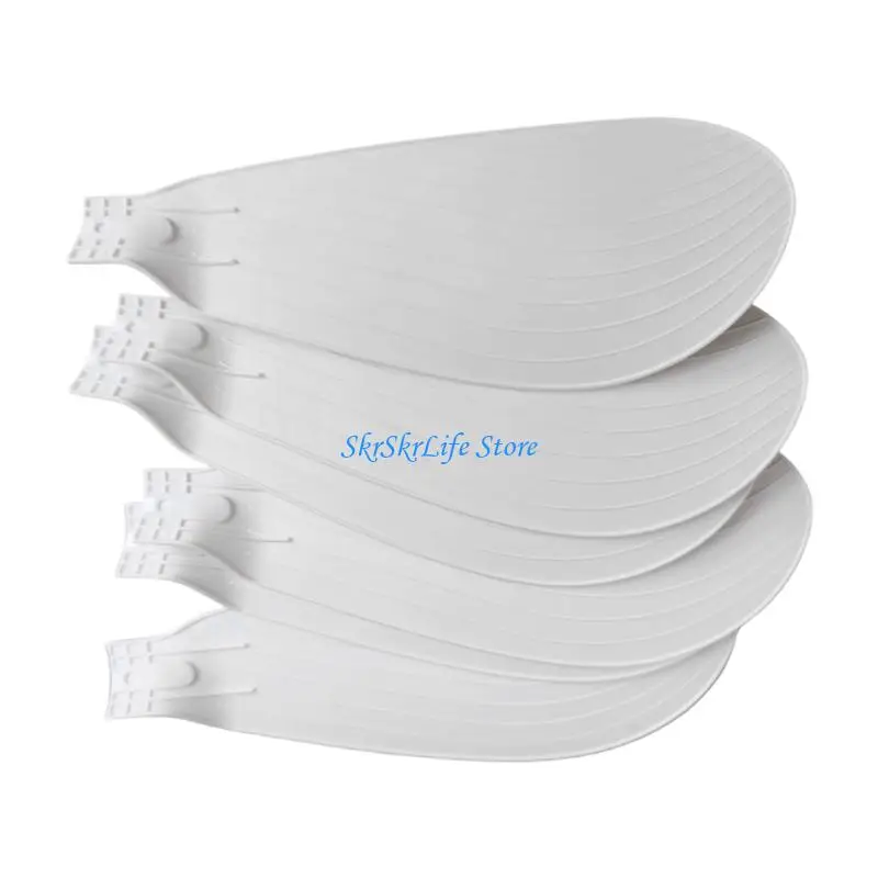 E65E 3/6Pcs Replacement Parts Fan Blade For USB Fan Constructed Of Strong ABS