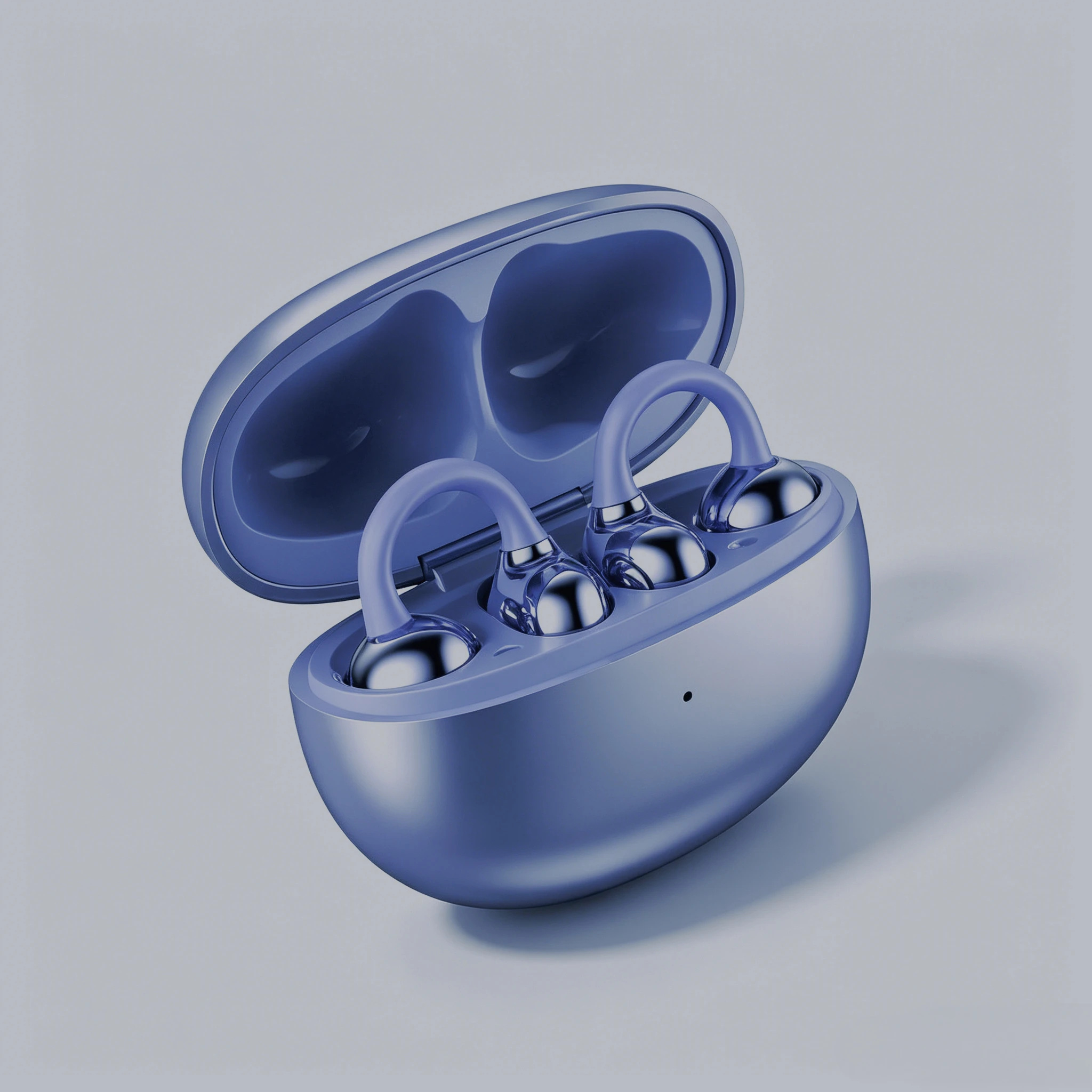 Auriculares Inalámbricos con Clip para la Oreja, Deportivos, Resistentes al Agua, con Cancelación de Ruido, Ajuste Seguro Antideslizante, Batería de Larga Duración, con Micrófono