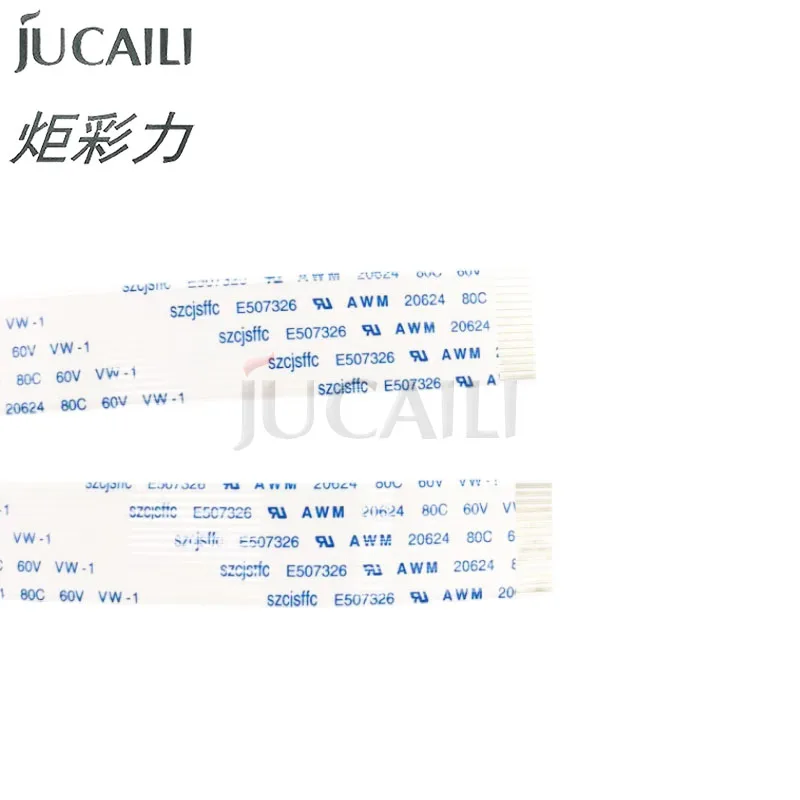 

Кабель для передачи данных JuCaili, 10 шт., 21-контактный, гибкий, для печатающих головок Epson DX4, Mimaki JV22, JV3, JV4, TS3, TX2, для принтеров Roland Mutoh 8100, FFC, FLA