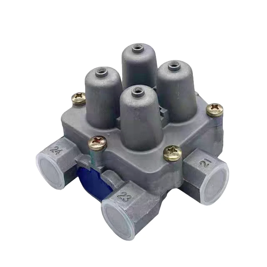 WG9000360523 Original SINOTRUK HOWO 380 TX T5G T7H TH7 MAX Shandeka; Four circuit protection valve WG9000360523/2 35150080390