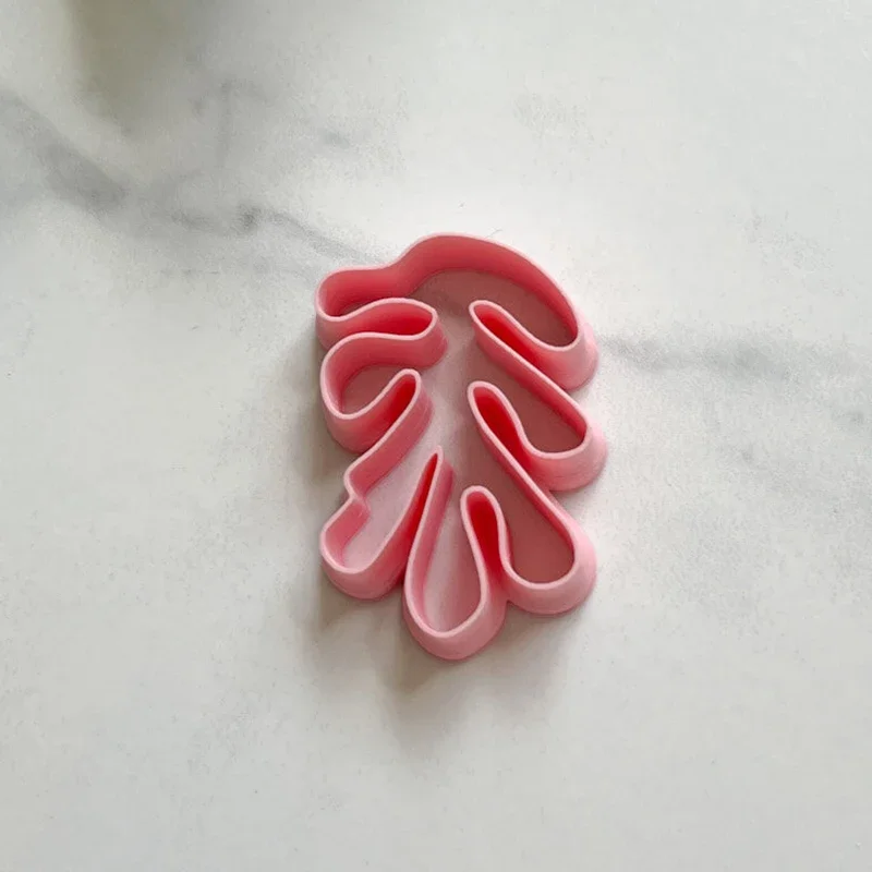 DIY Ocean Style Earring Jewelry Pendant Clay Molds Soft Pottery Earrings Polymer Clay Cutters Handmade Plant Earring Clay Tools