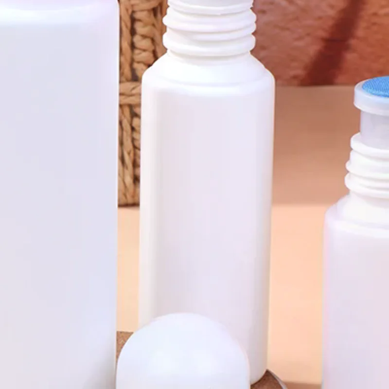 Applicateur de tête d'éponge rechargeable 50/80/150ML, bouteilles de médicaments liquides vides en plastique, soins de la peau, stockage antiprurigineux des cheveux du cuir chevelu